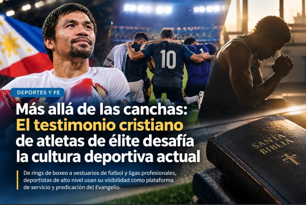 Más allá de las canchas: El testimonio cristiano de atletas de élite desafía la cultura deportiva actual